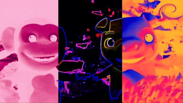 APPLES AND BANANAS - MAROON NEON YELLOW - SPED UP THREE VOICE FX - THREE SIDES CHANNEL смотреть онлайн