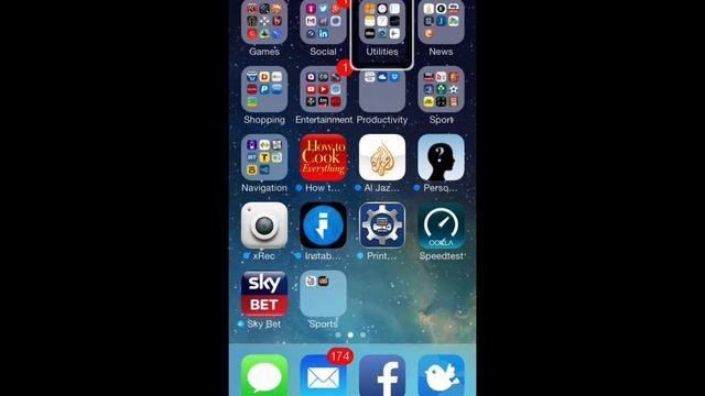 iOS7 with VoiceOver: Folders смотреть онлайн