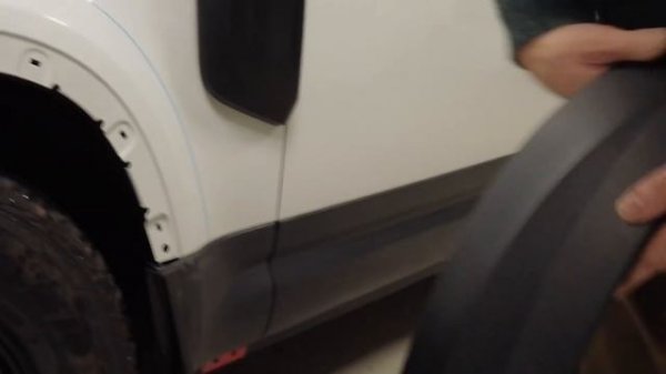 We Fit Our All New Land Rover Defender With Extended Wheel Arch Protection Kit VPLEP0379