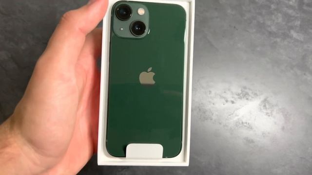IPHONE 13 MINI | GREEN | UNBOXING смотреть онлайн