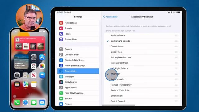 Setup Accessibility Shortcuts on the iPad & iPhone смотреть онлайн