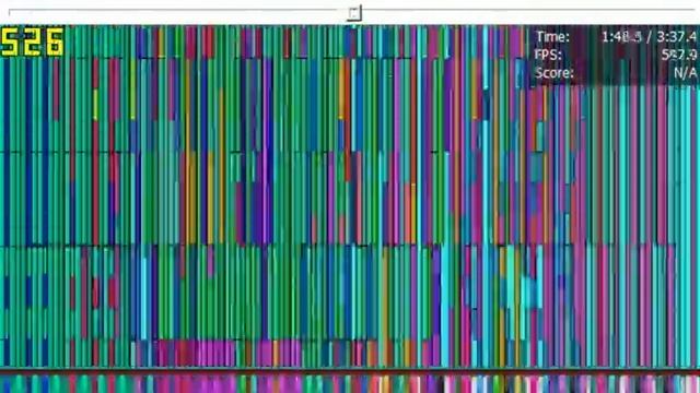 [Black MIDI] Bad apple 7.67 million notes - Legit run смотреть онлайн