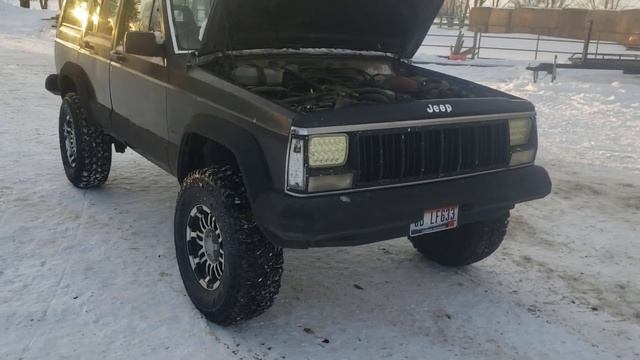 1990 Jeep Cherokee exterior смотреть онлайн