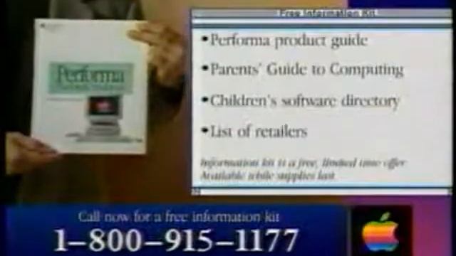 Apple Macintosh Performa - 1994 Commercial смотреть онлайн