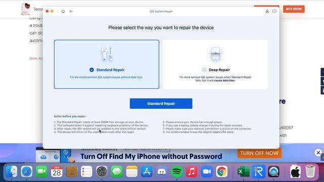 Fix IPhone That Keeps Turning Off & On: Tenorshare Reiboot Review