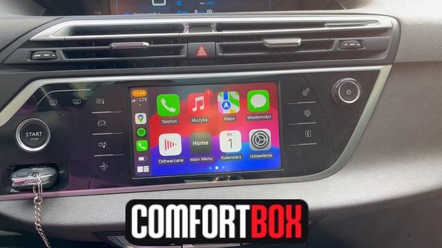 Apple CarPlay / Android Auto Citroen C4 смотреть онлайн