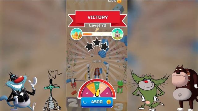 NOOB vs PRO vs HACKER vs GOD Bridge Race Android iOS Oggy And Jack Voice смотреть онлайн