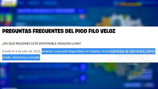 DAN UN PICO POR JUGAR FORTNITE DESDE AMAZON LUNA смотреть онлайн