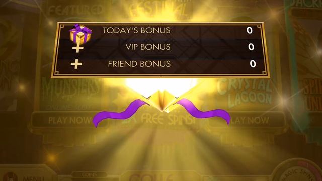 Lobby Intro and Daily Bonus on Black Diamond Slots by Zynga - iPad Version смотреть онлайн