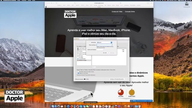 Curso Apple Mac - Customizar Atalho de Teclado смотреть онлайн