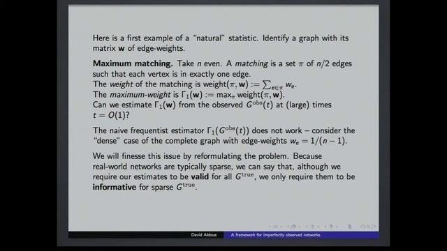 A Framework for Imperfectly Observed Networks смотреть онлайн