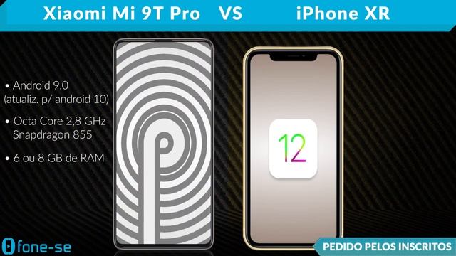 Xiaomi Mi 9T Pro Vs IPhone XR (Comparativo)