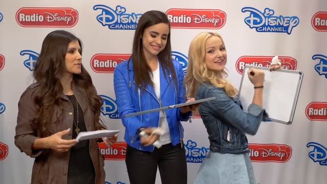 Dove Cameron and Sofia Carson Disney Villains Game | Radio Disney смотреть онлайн
