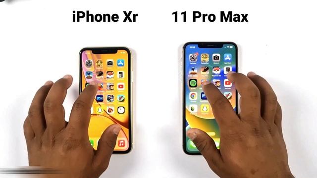 iPhone Xr Vs iPhone 11 Pro Max | SPEED TEST 2023 смотреть онлайн