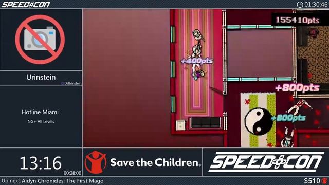 Hotline Miami - NG+ All Levels by Urinstein | SpeedCon 2021 смотреть онлайн