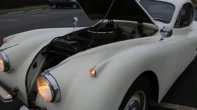 Jaguar XK120 Chevy V8 Hybrid . Hot Rod 1952 Xk120 Coupe w/ Cor -Test Drive & Walk Around смотреть онлайн