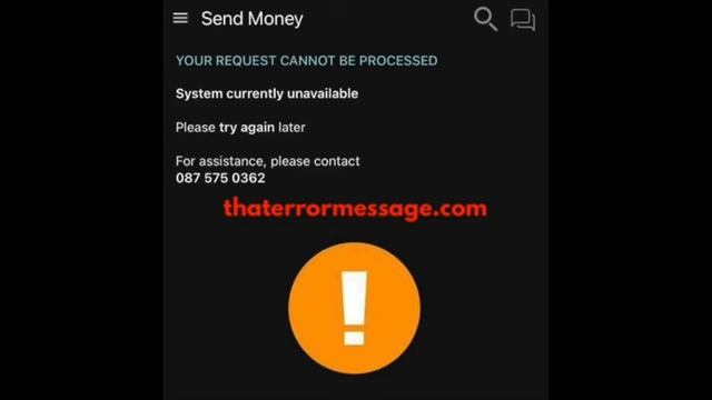 Your request cannot be processed (FNB South Africa) смотреть онлайн