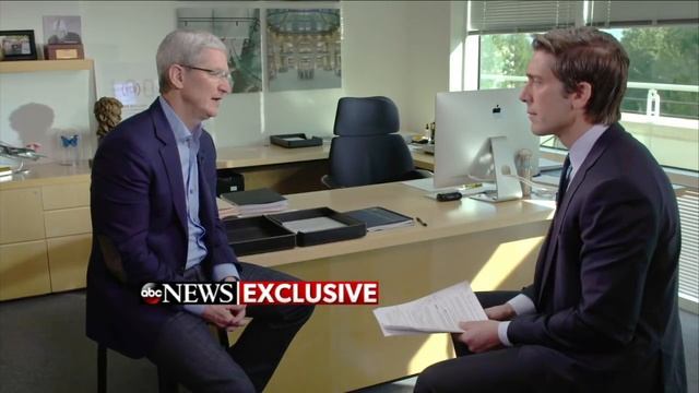 Exclusive: Apple CEO Tim Cook Sits Down With David Muir (Extended Interview) | ABC News смотреть онлайн
