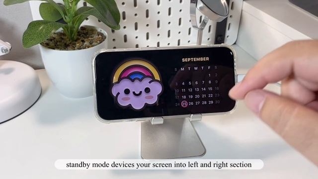 iOS 17 STANDBY MODE CUSTOMIZE *aesthetic* | app + setting смотреть онлайн