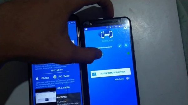 Acceso Remoto de Android a Android con RemoDroid