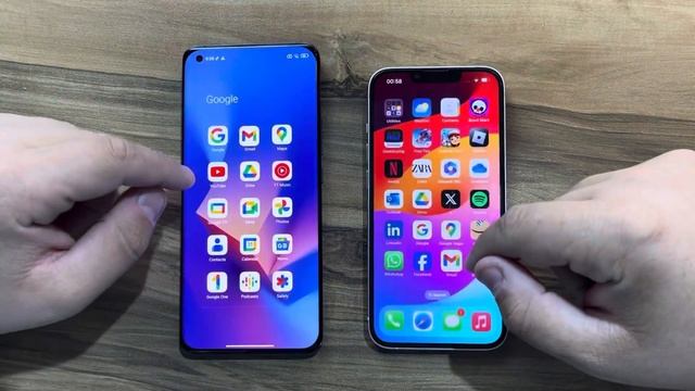 iPhone 13 vs Xiaomi MI 11 смотреть онлайн