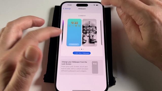 IPhone 14 Pro MAX - Detailed Intro On How To Change Wallpaper #iphone14promax #iphone14wallpaper