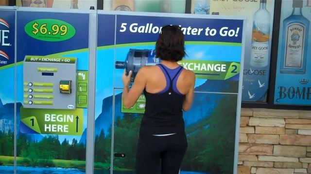 Deja Blue Water / Dr Pepper Snapple Group - 5 Gallon Bottled Water Vending Demonstration смотреть онлайн