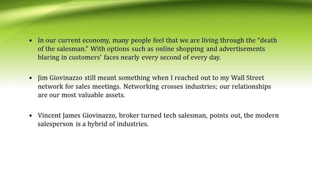 Vincent James Giovinazzo - Always a Salesman смотреть онлайн