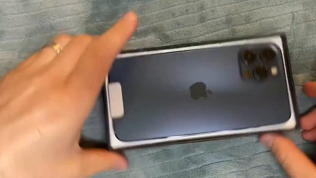iPhone 12 Pro Max Blue 256gb Unlocked from Apple - Unboxing смотреть онлайн