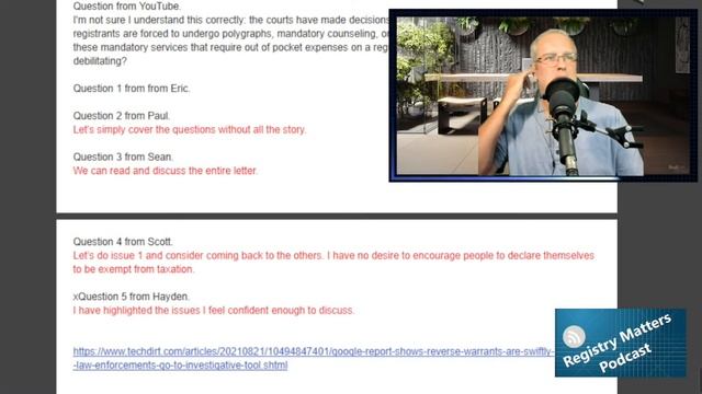 RM192: Q&A Episode | Homeless | Terms of Supervision | Treatment смотреть онлайн