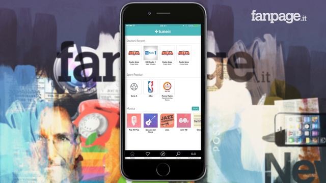 Ascoltare la radio su iPhone смотреть онлайн