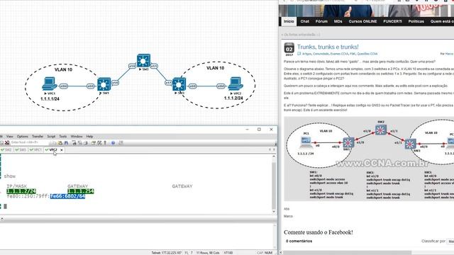 [EVE-NG] VLAN e TRUNK смотреть онлайн