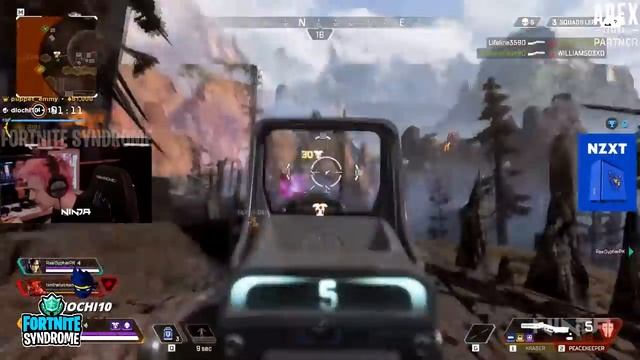 Ninja Gets His *FIRST* WIN In APEX LEGENDS! (First Time Playing) смотреть онлайн