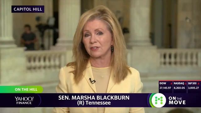 Sen Blackburn Yahoo Finance! 07 25 19 смотреть онлайн