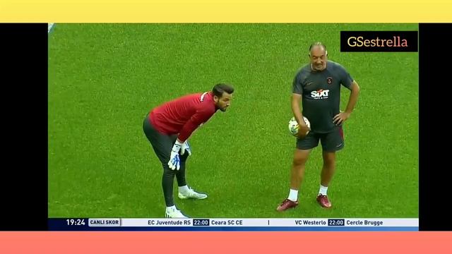 GALATASARAY - Kasımpaşa Hazırlık Maçı | Isınma Görüntüleri смотреть онлайн