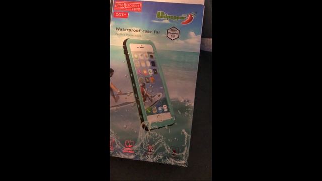 Redpepper iPhone 8 Plus case Unboxing and water test смотреть онлайн