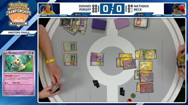 Nathian Beck Vs Dennis Peroff - Pokémon TCG Masters Finals | Vancouver Regionals 2024 смотреть онлайн