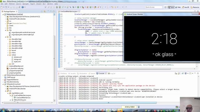 Connecting Google Glass via MQTT to the IBM IoT Cloud смотреть онлайн