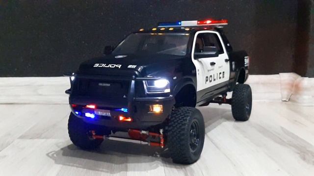 Rc Bruder Dodge Ram police car смотреть онлайн