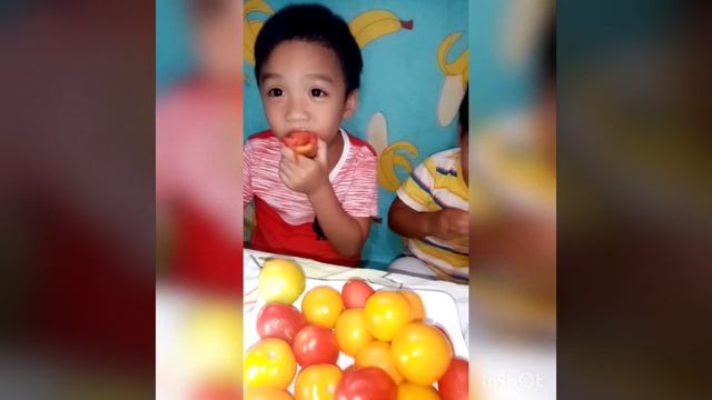 Children Eating Tomatoes Mukbang/Eating Tomato Like An Apple //JianVien (Please watch in HD 1080p) смотреть онлайн