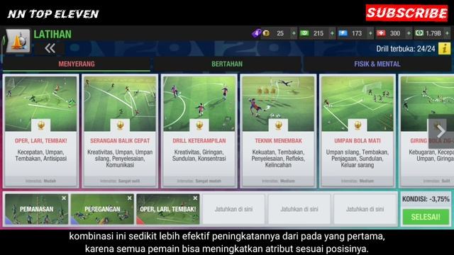 Cara Melatih Pemain Agar Tidak Mudah Lelah | Top Eleven 2023 смотреть онлайн