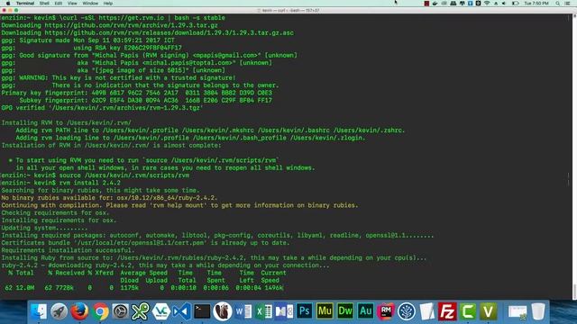 Cài đặt Ruby on Rails trên MacOS смотреть онлайн
