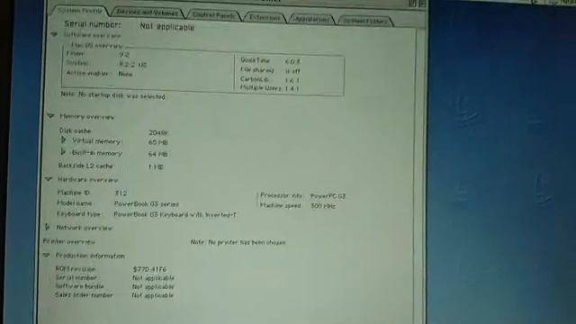 Apple Macintosh Powerbook G3