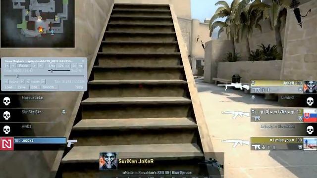 CS:GO 360 noscope SCOUT смотреть онлайн