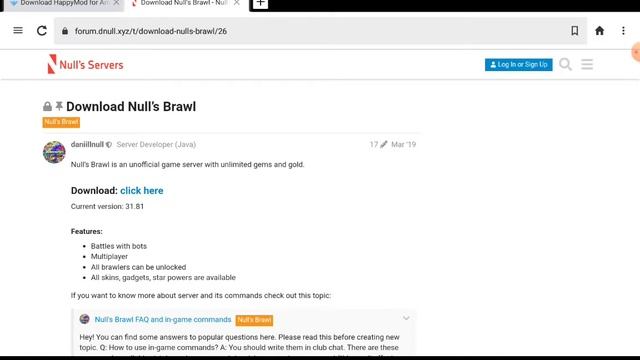 Ganz einfach "Null's Brawl " runterladen (kostenlos) смотреть онлайн