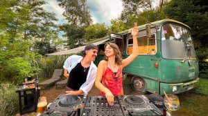 Flavour Trip | Chill Deep House Music & Outdoor Cooking In Nature   Groovy Relaxing Bus Playlist Mix
