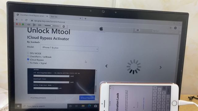 iPhone iCloud Activation Unlock using Mtool - Free iCloud Bypass Activator 2020 смотреть онлайн