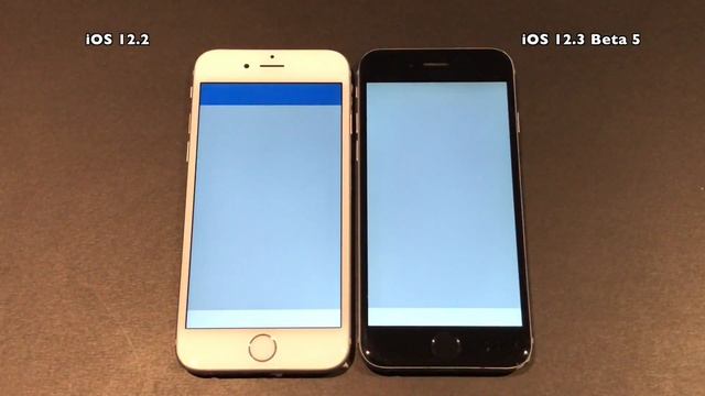 Speed Test : iPhone 6 - iOS 12.3 Beta 5 vs iOS 12.2 (Build # 16F5155a) смотреть онлайн