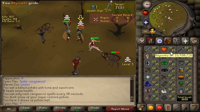 Runescape - Sparc Mac's 30 Dharok Set Challenge [Episode 3] смотреть онлайн