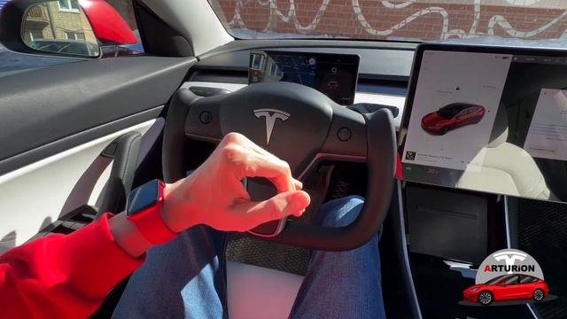 Обзор руля YOKE с AliExpress для TESLA Model 3 смотреть онлайн